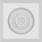 Ekena Millwork Standard Sedgwick Bullseye Rosette with Beveled Edge, 3"W x 3"H x 1/2"P ROSP030X030X050SDG03 - alternate 2